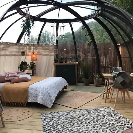 Lyxtält Dome De La Bergerie *